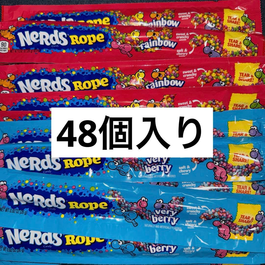 Nerds Rope レインボーx24 & ベリーベリーx24