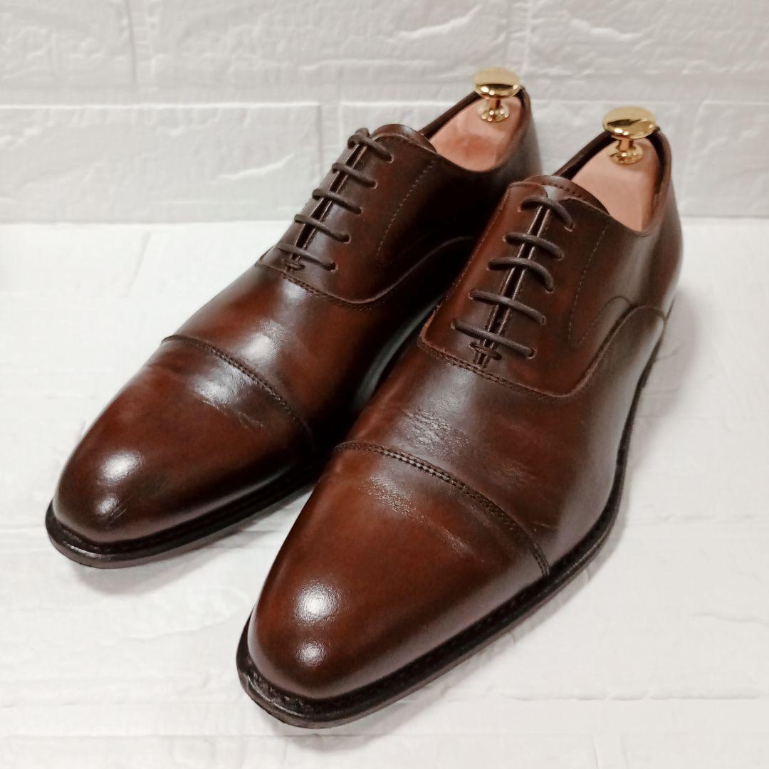 ❣️極美品❣️ KENFORD ダークブラウン ストレートチップ