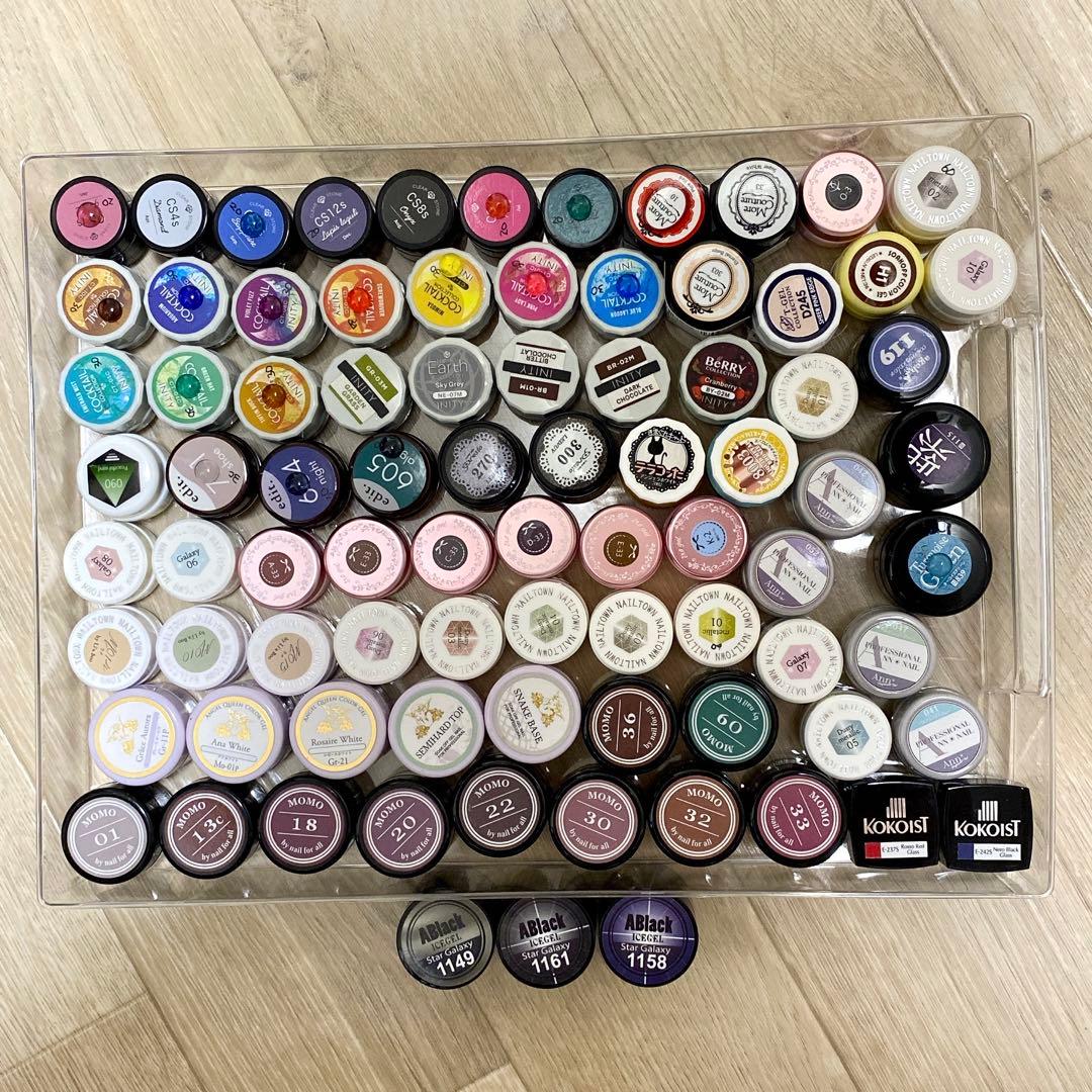 ベースジェル トップジェル カラージェル　84点まとめ売り