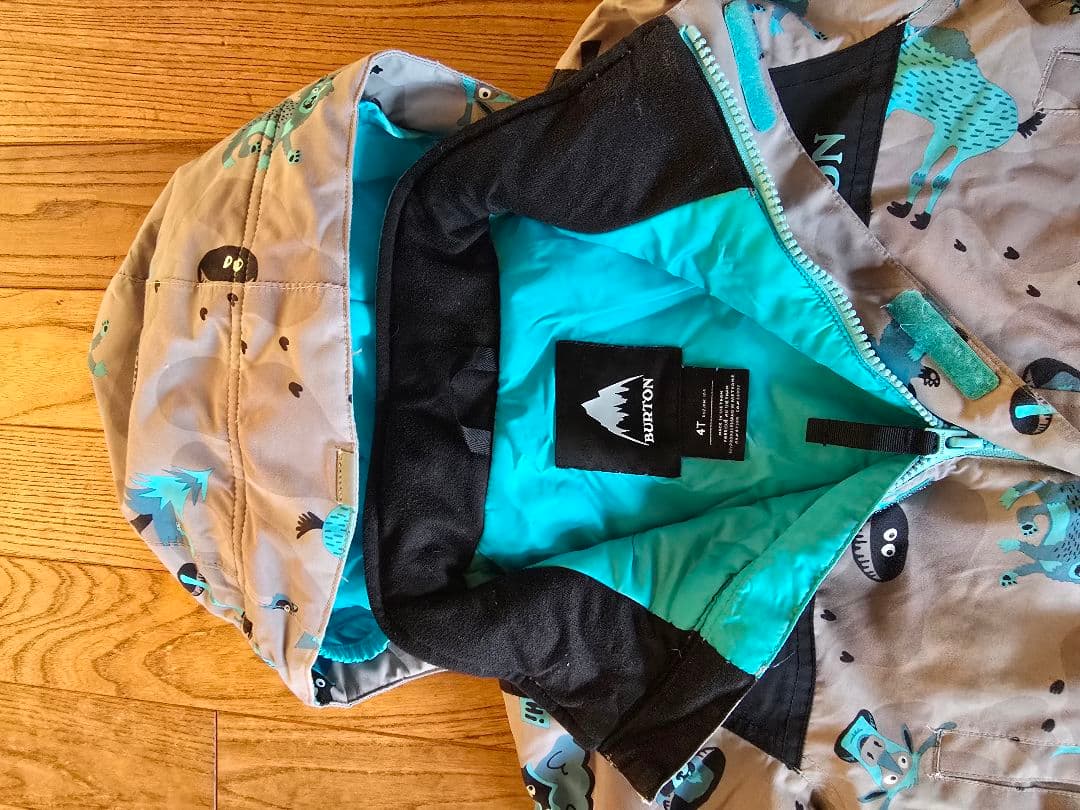 バートン キッズ ワンピース 4T ミトン＆リストガード付