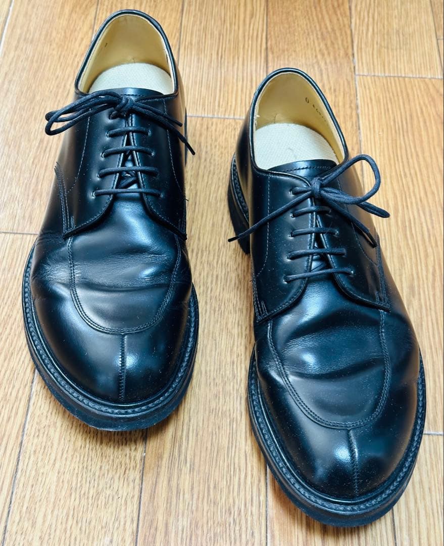 稀少❗️Regalリーガルビジネス靴本革27cm黒艶アリほぼ未使用