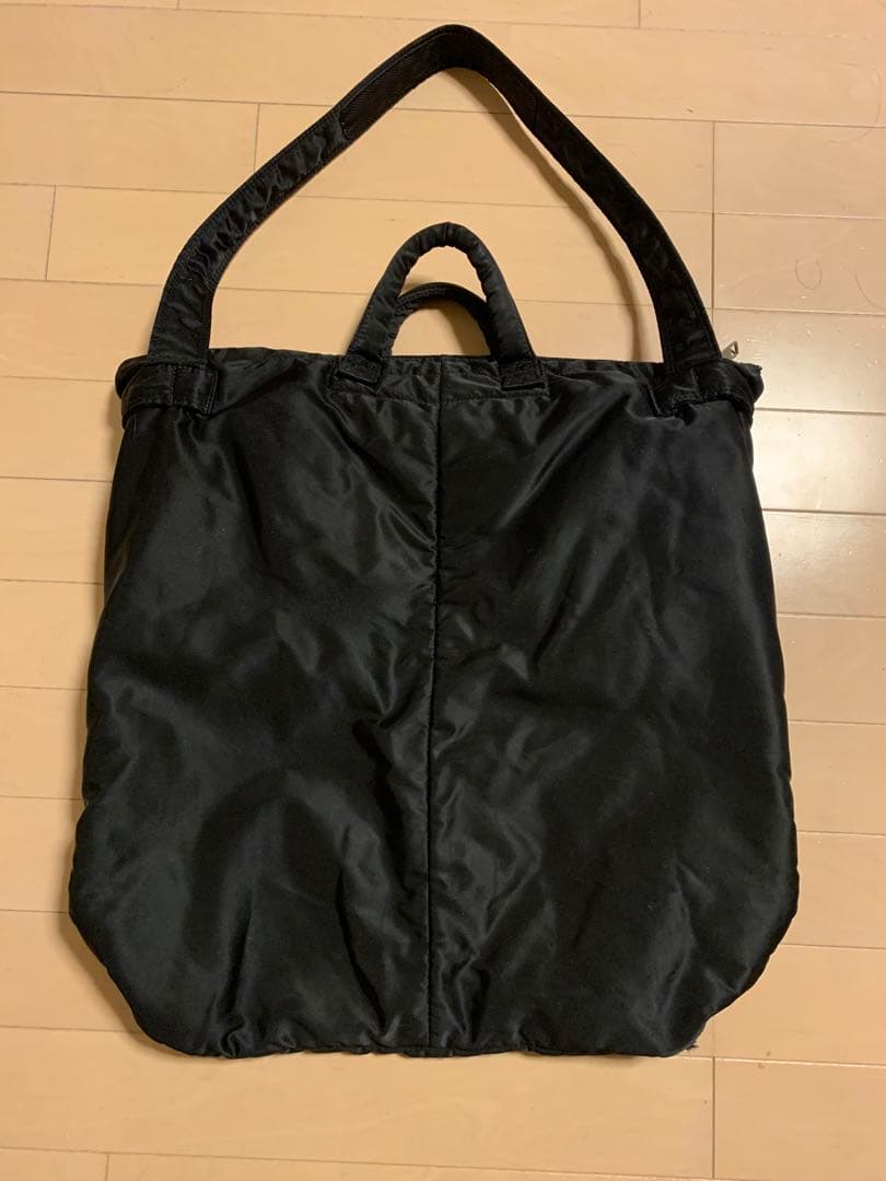 PORTER ブラック ヘルメットバック