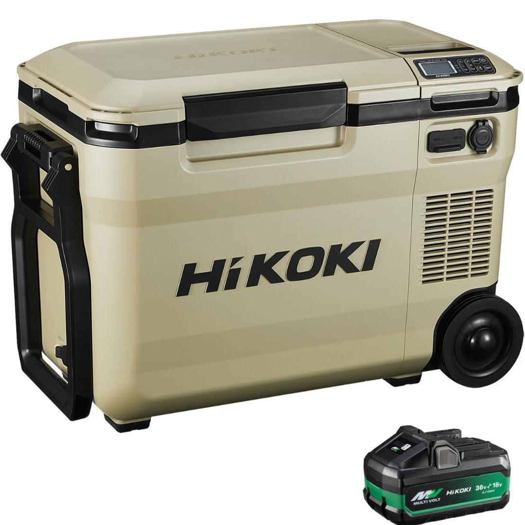 【新品】HiKOKI　冷温機UL18DBA　サンドベージュ　14.4/18V