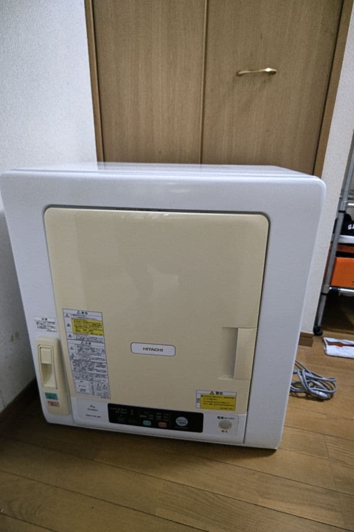 美品 日立 衣類乾燥機 DE-N50WV 2019年製