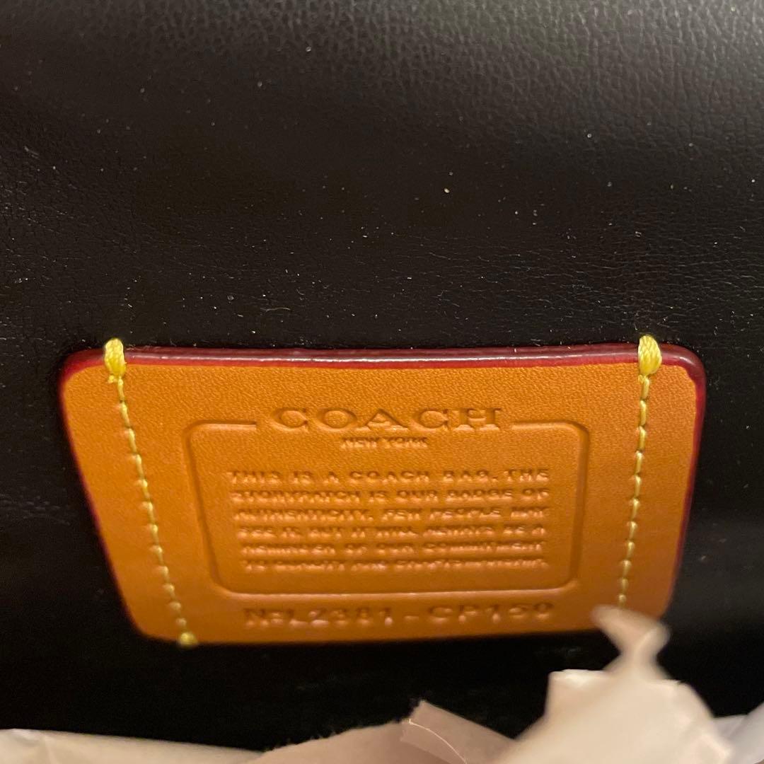 【新品】COACH/コーチ/タビー/キルティング/ショルダーバッグ/黒/2way