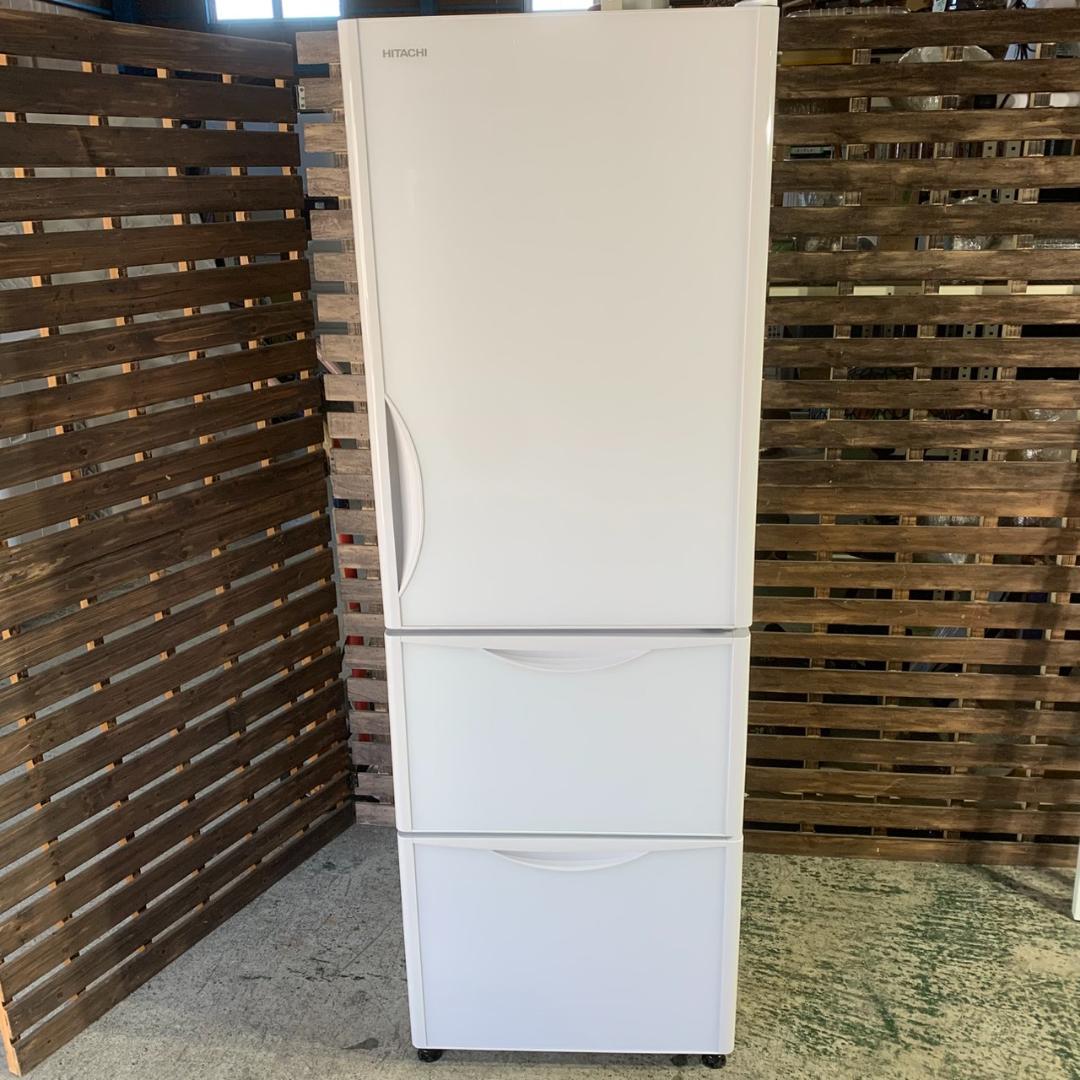K609 HITACHI 日立 冷蔵庫 375L R-S38JV 2019年製