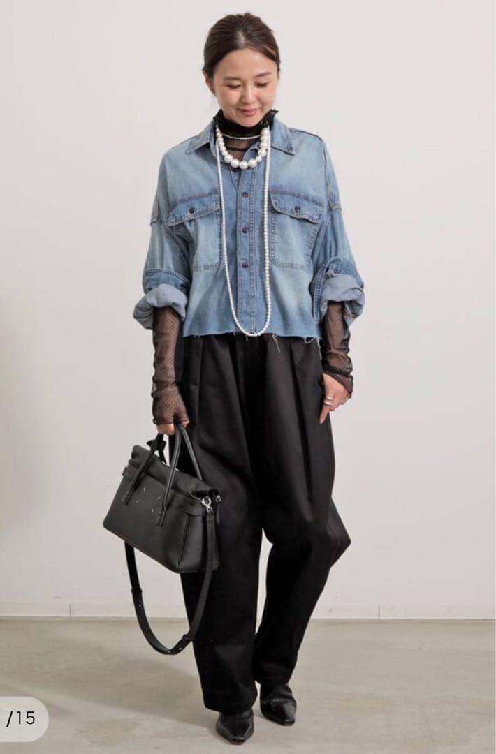 【Col Pierrot/コル ピエロ】 Dot Sheer Blouse