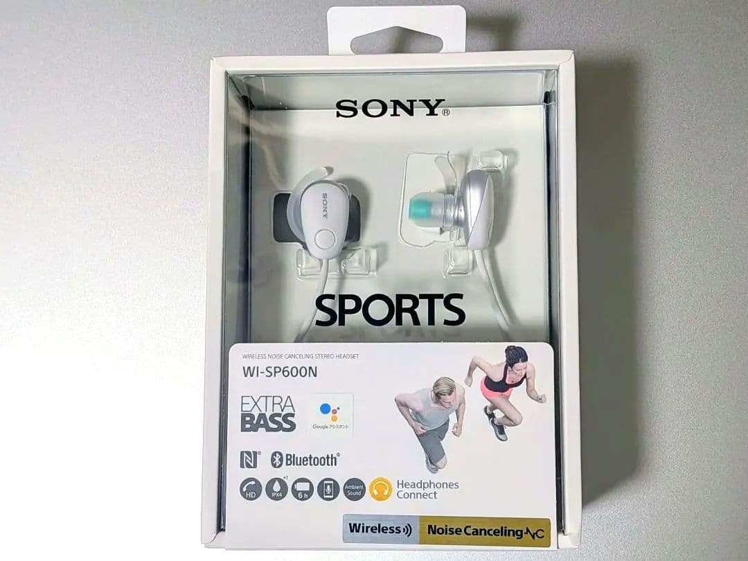 SONY WI-SP600N WHITE ワイヤレスイヤホン 新品未開封