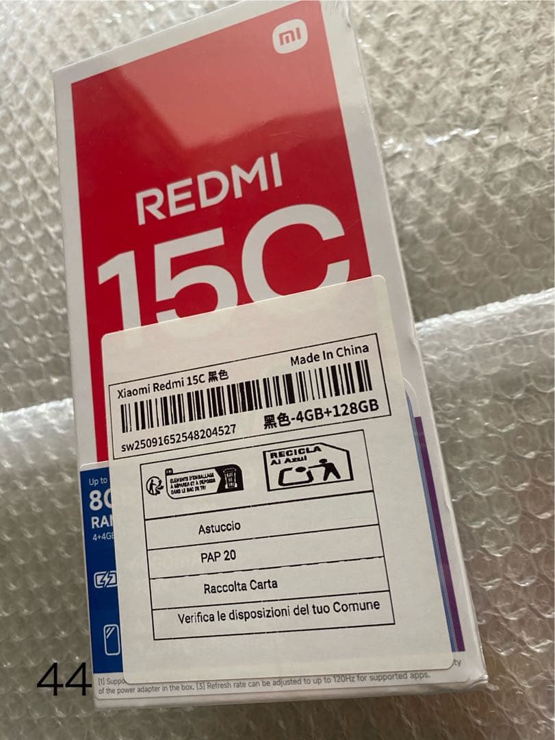 スマートフォン本体 Redmi 15C 128GB