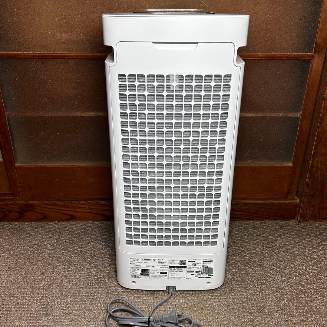 美品 SHARP 加湿空気清浄機 KI-NS40-W ホワイト 2021年製