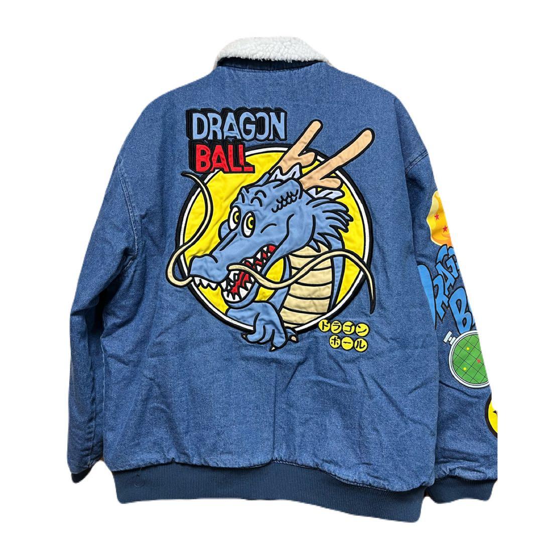BREEZE ドラゴンボールコラボ デニムボアジャケット（大人サイズ）即日発送可