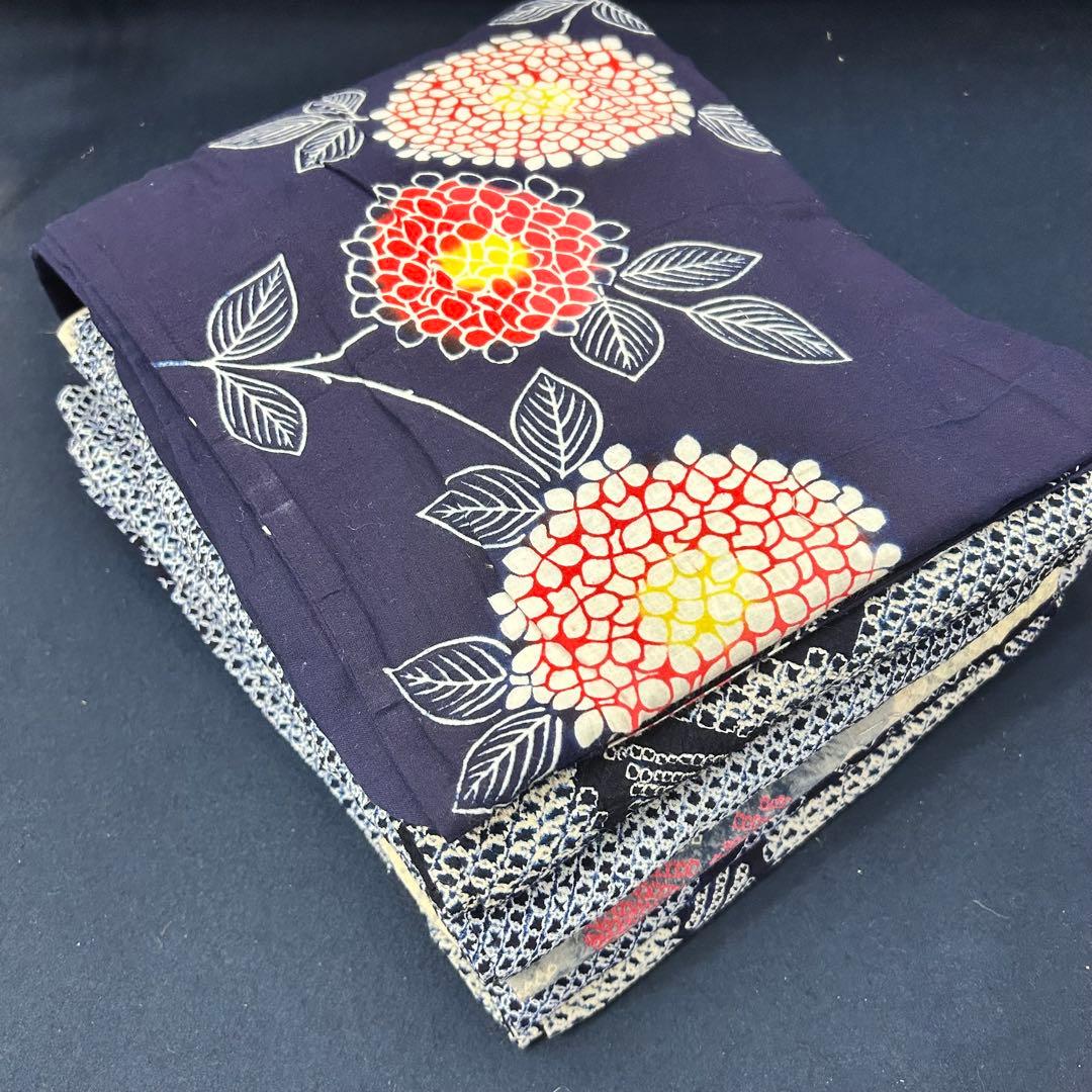 J-10 有松鳴海絞り浴衣5枚 浴衣1枚おまとめ売り材料リメイク木綿アンティーク