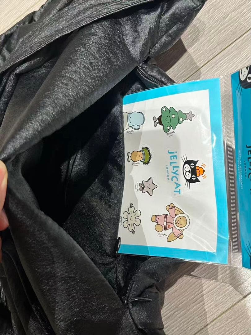 Simple Project プリーツ ショルダーバッグ 黒