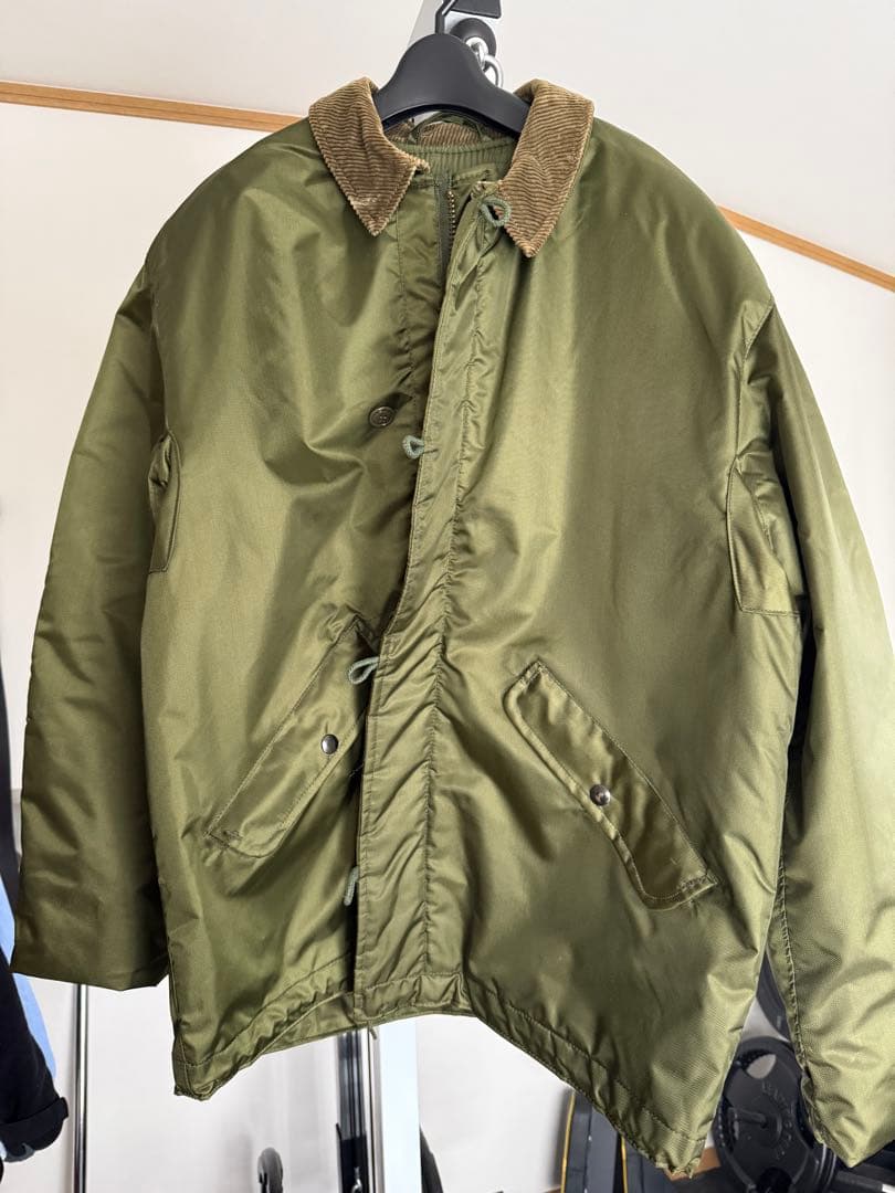 80’sUS NAVY エクストリームコールドウェザーナイロンデッキジャケット