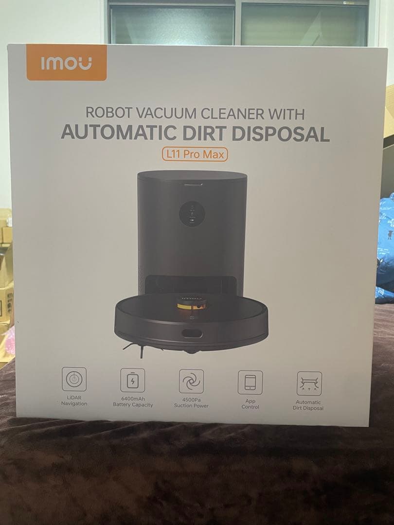 Imou ロボット掃除機 自動ゴミ収集 お掃除ロボット