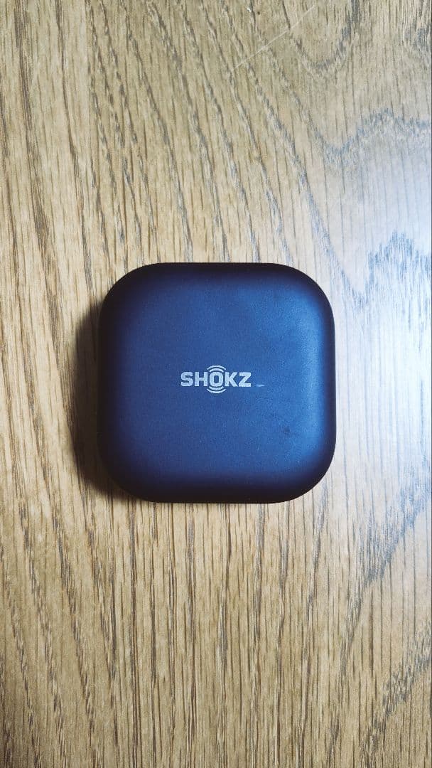 SHOKZ OPENFIT ワイヤレスイヤホン ブラック 充電ケース付き