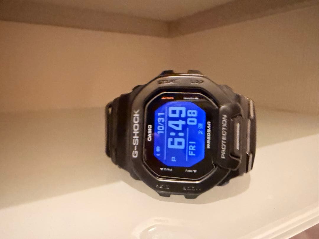 G-SHOCK デジタル腕時計 ブラック GBD-200 1JFガラスフィルム付