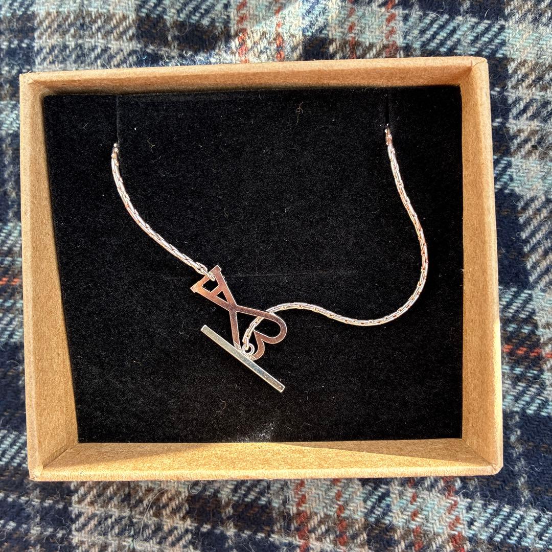 ami Paris シルバーネックレス