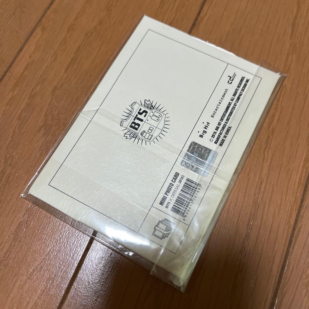 BTS 2nd マスター　22920 ミニフォト　ユンギ　コンプ　SUGA