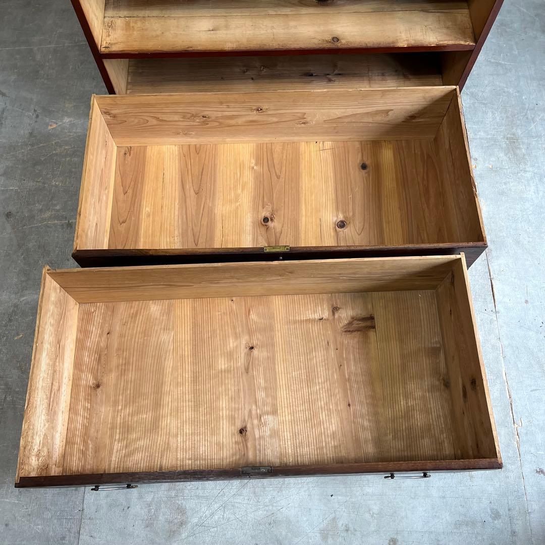 アンティーク チェスト 箪笥 ローボード テレビ台 無垢材 昭和レトロ z533