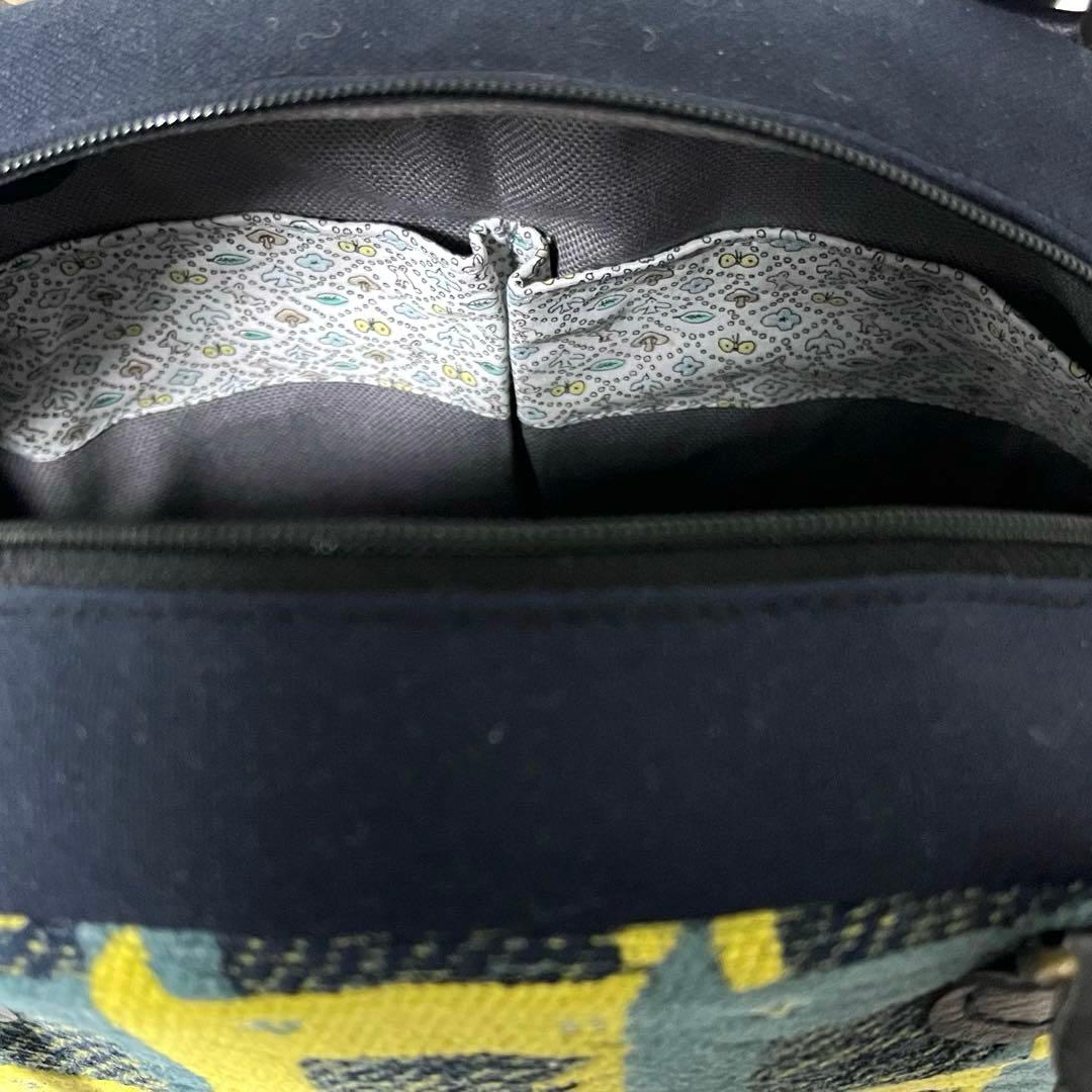 ミナペルホネン　ハンドメイドバッグ　ボストン型