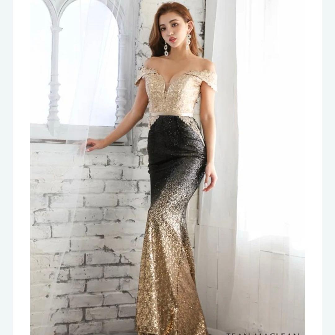 【99】JEAN MACLEAN ジャンマコレーン ロングドレス