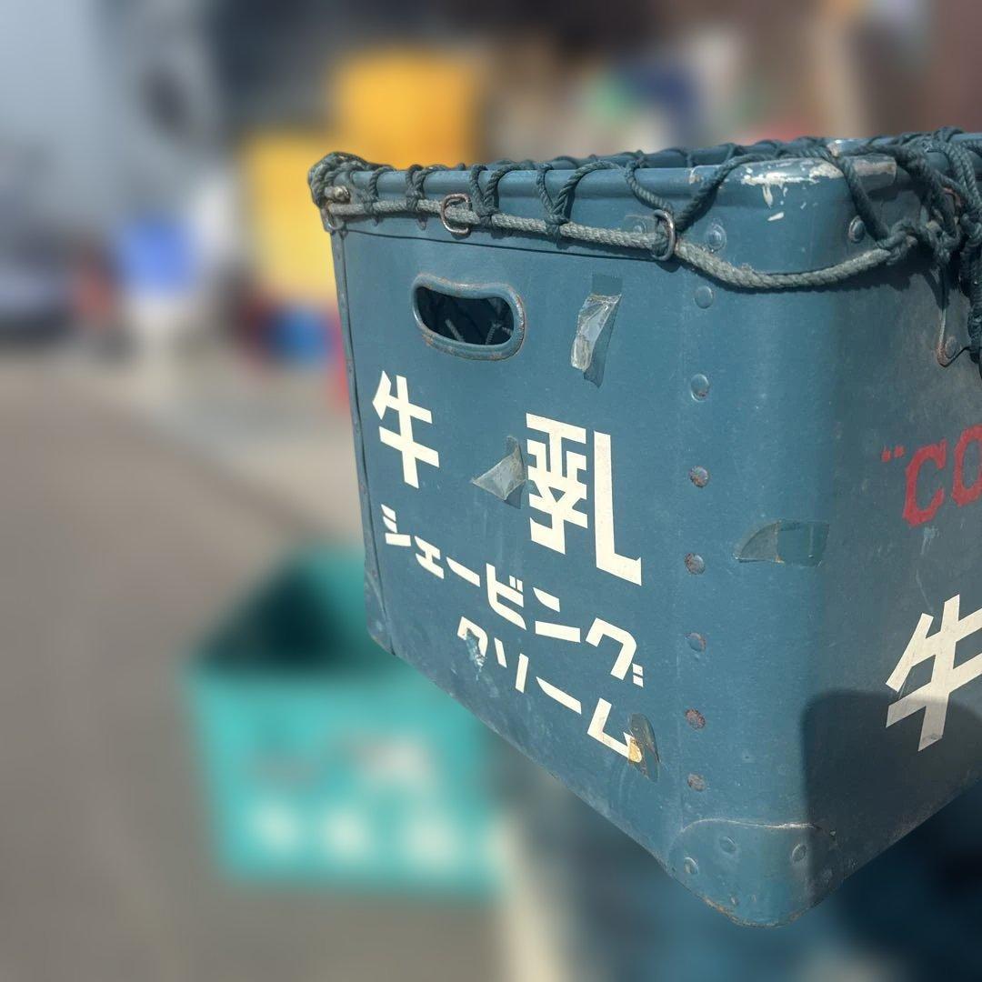 カ*シ様 アンティーク雑貨　昭和レトロ　ぼて箱　牛乳石鹸