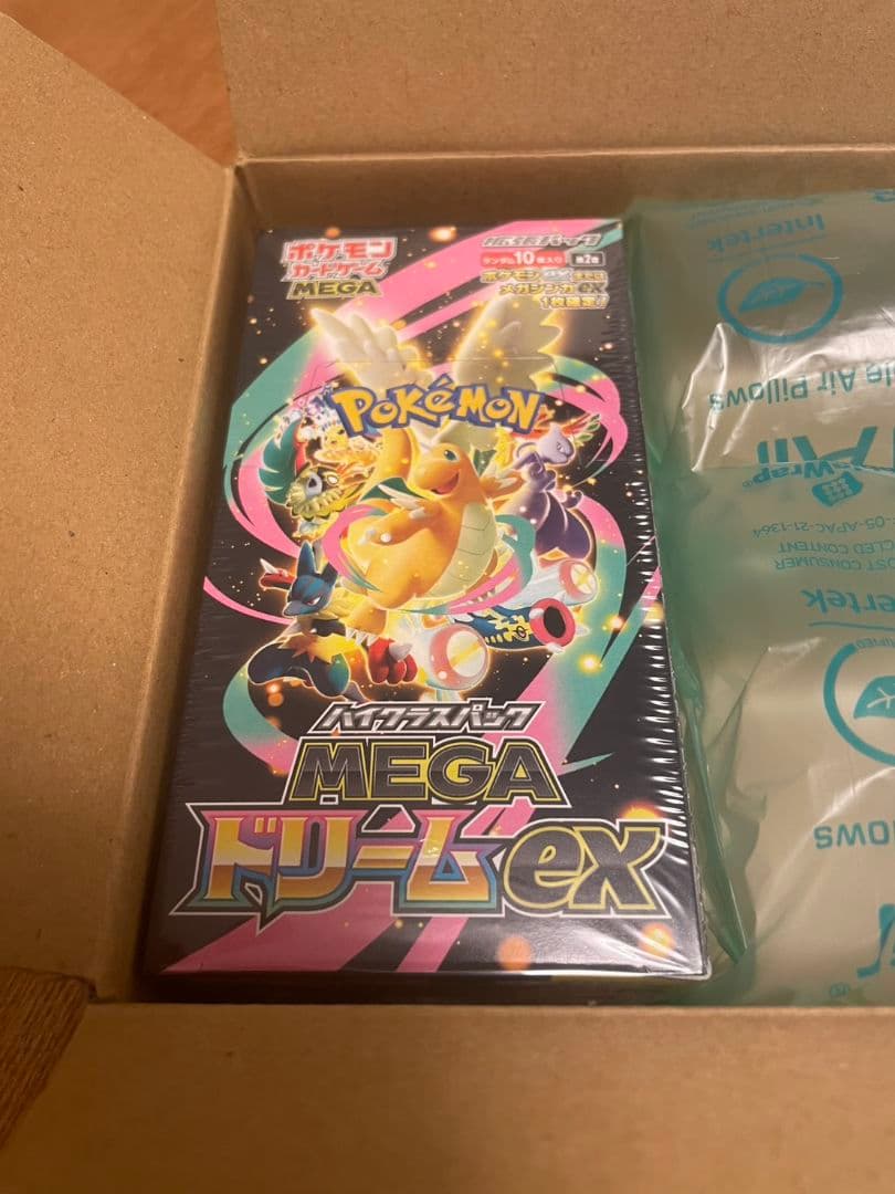 ポケモン megaドリームex box 未開封