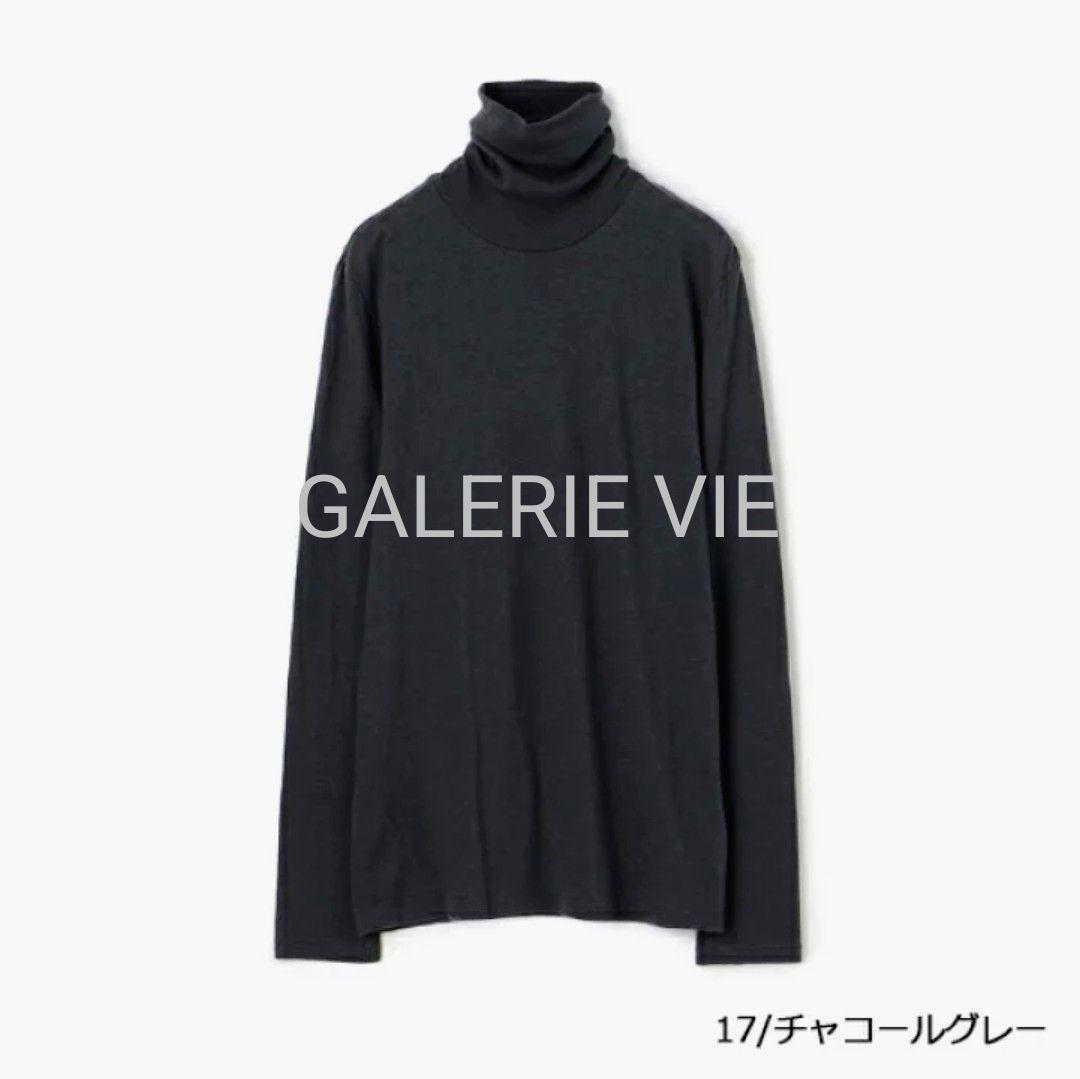 ✩美品　ギャルリーヴィー　コットンカシミヤタートルネック