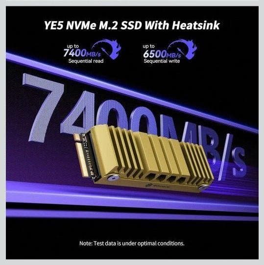 M.2 SSD 2TB ヒートシンク付 NVMe PCIe 4.0×4 Yott