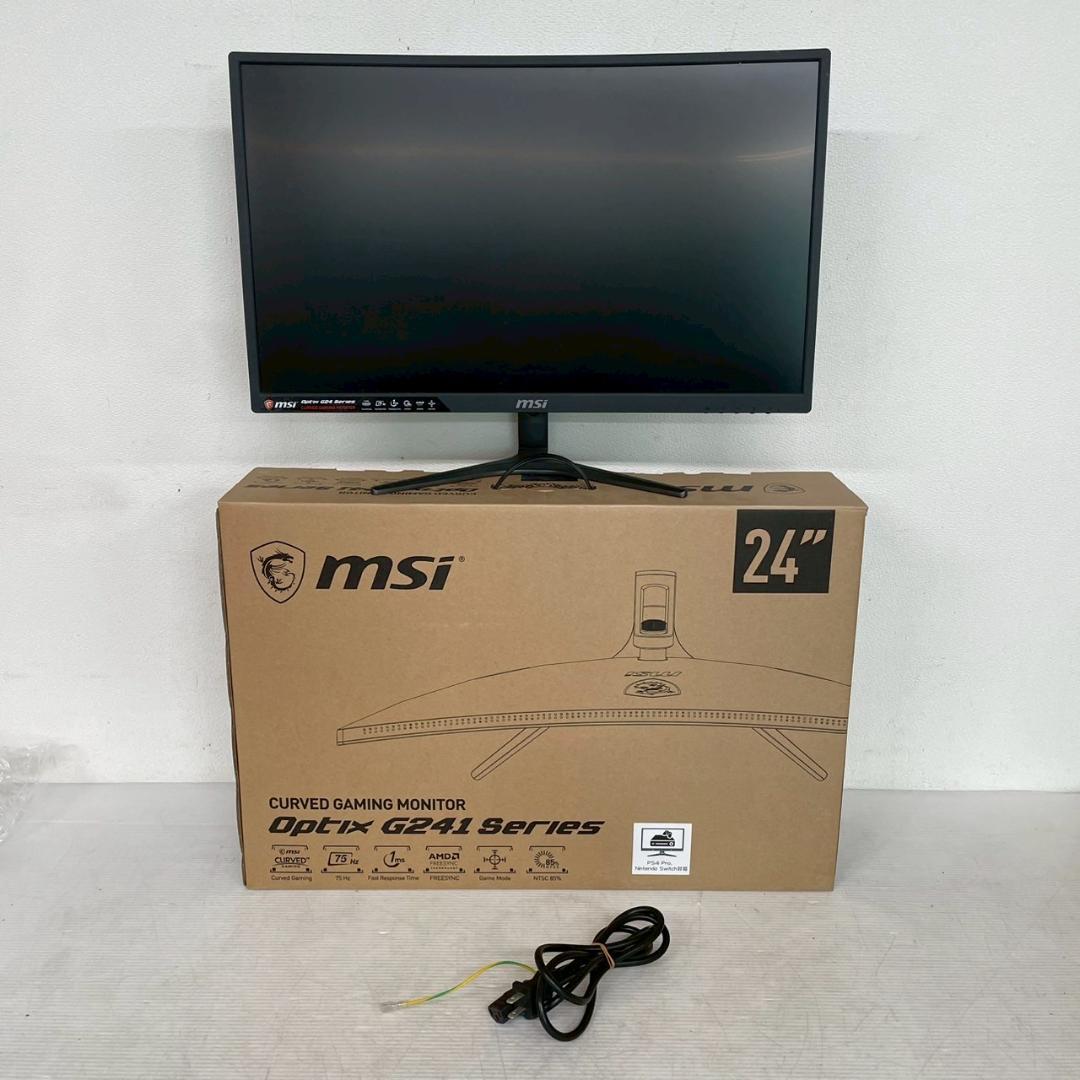 msi 液晶ディスプレイ Optix G241VC 湾曲モニター Y1920