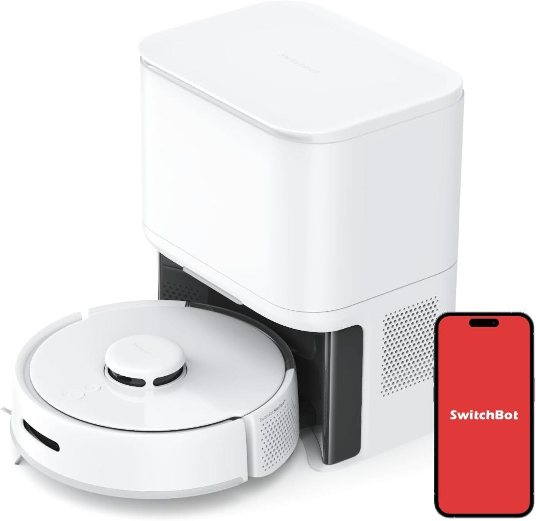 【超小型】SwitchBot ロボット掃除機 K10+ 90日間自動ゴミ収集