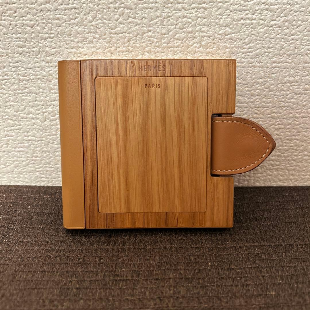 エルメス　ウッド　フォトフレーム　写真立て
