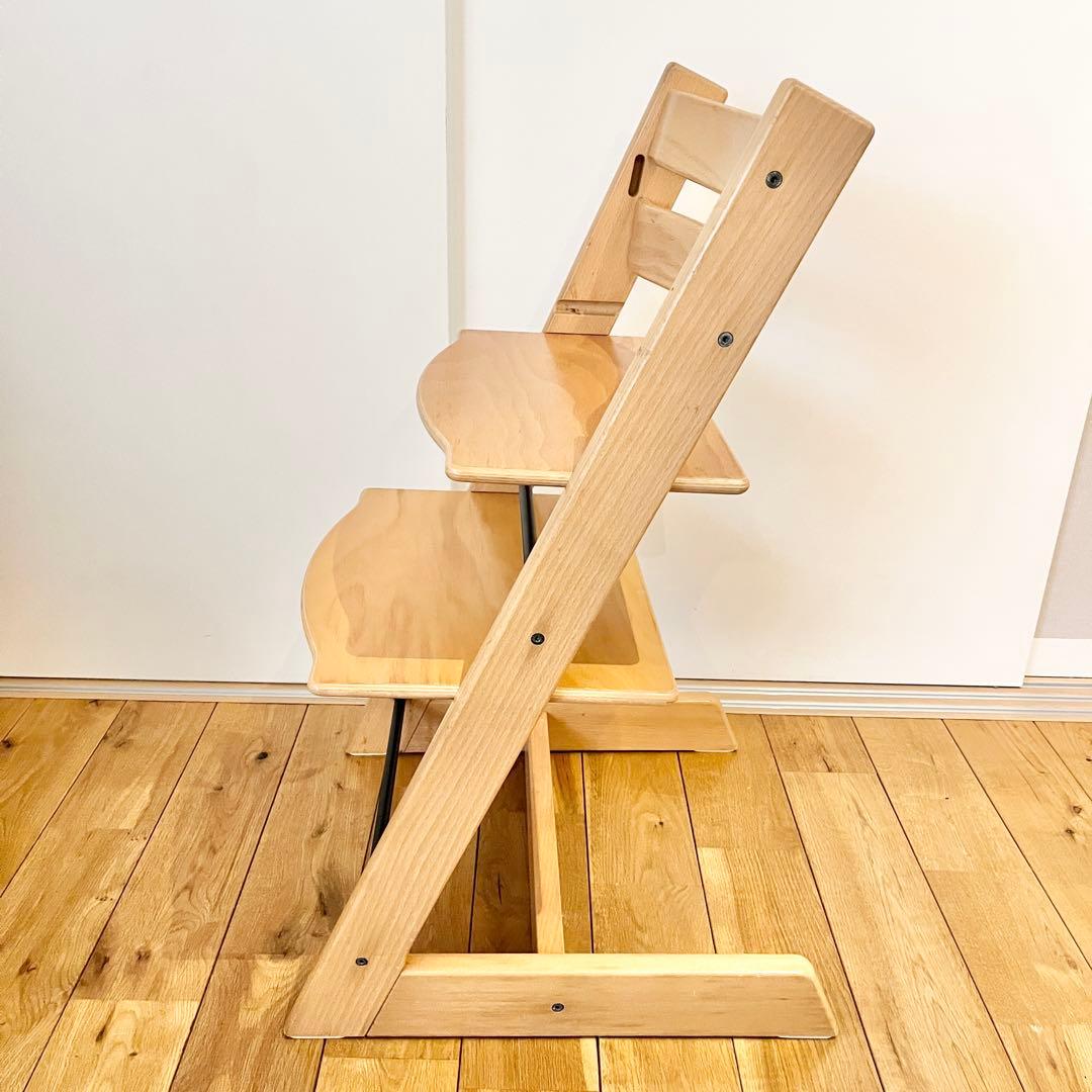 ストッケ　STOKKE 椅子　チェア　 トリップトラップ ナチュラル　シリアル4