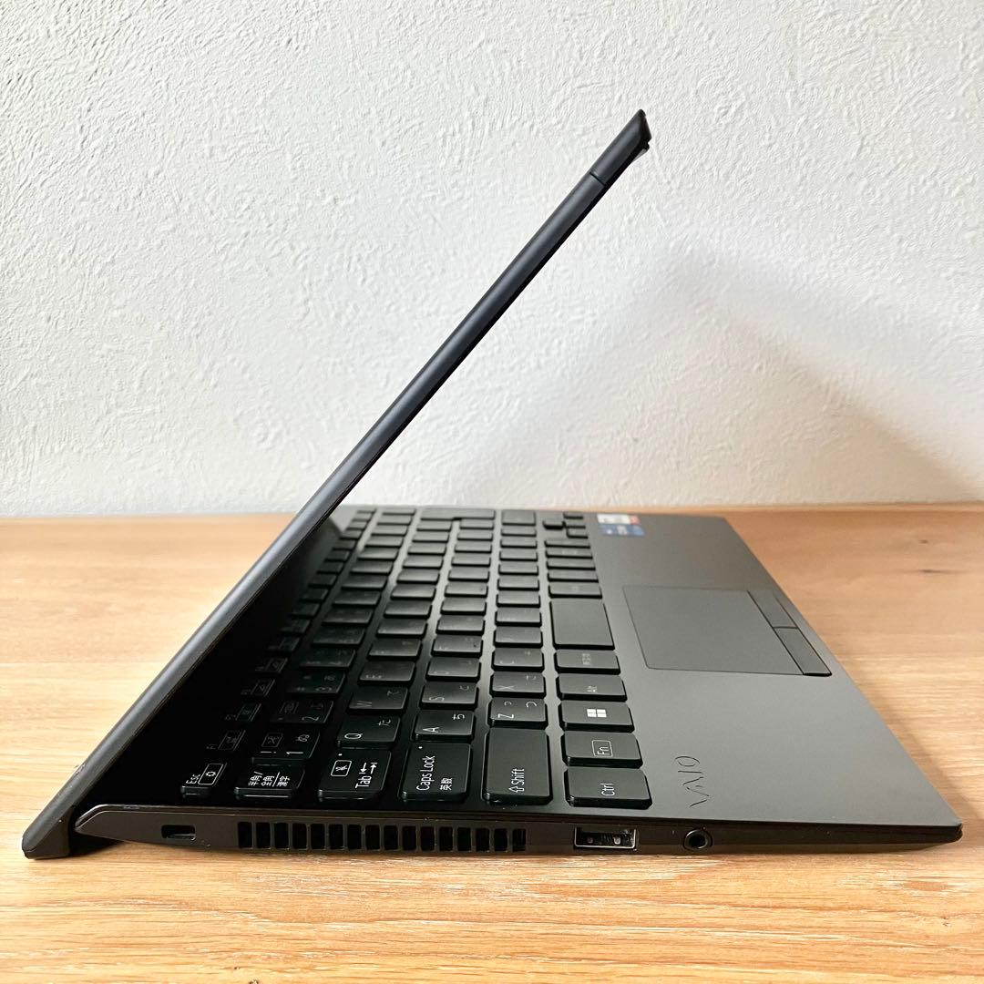 バッテリー良好/16G/VAIO/i7/SSD/Win11/黒/ノートパソコン