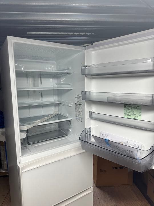 【最安値】冷蔵庫 東芝 ガラスドア 363L GR-S36SXV