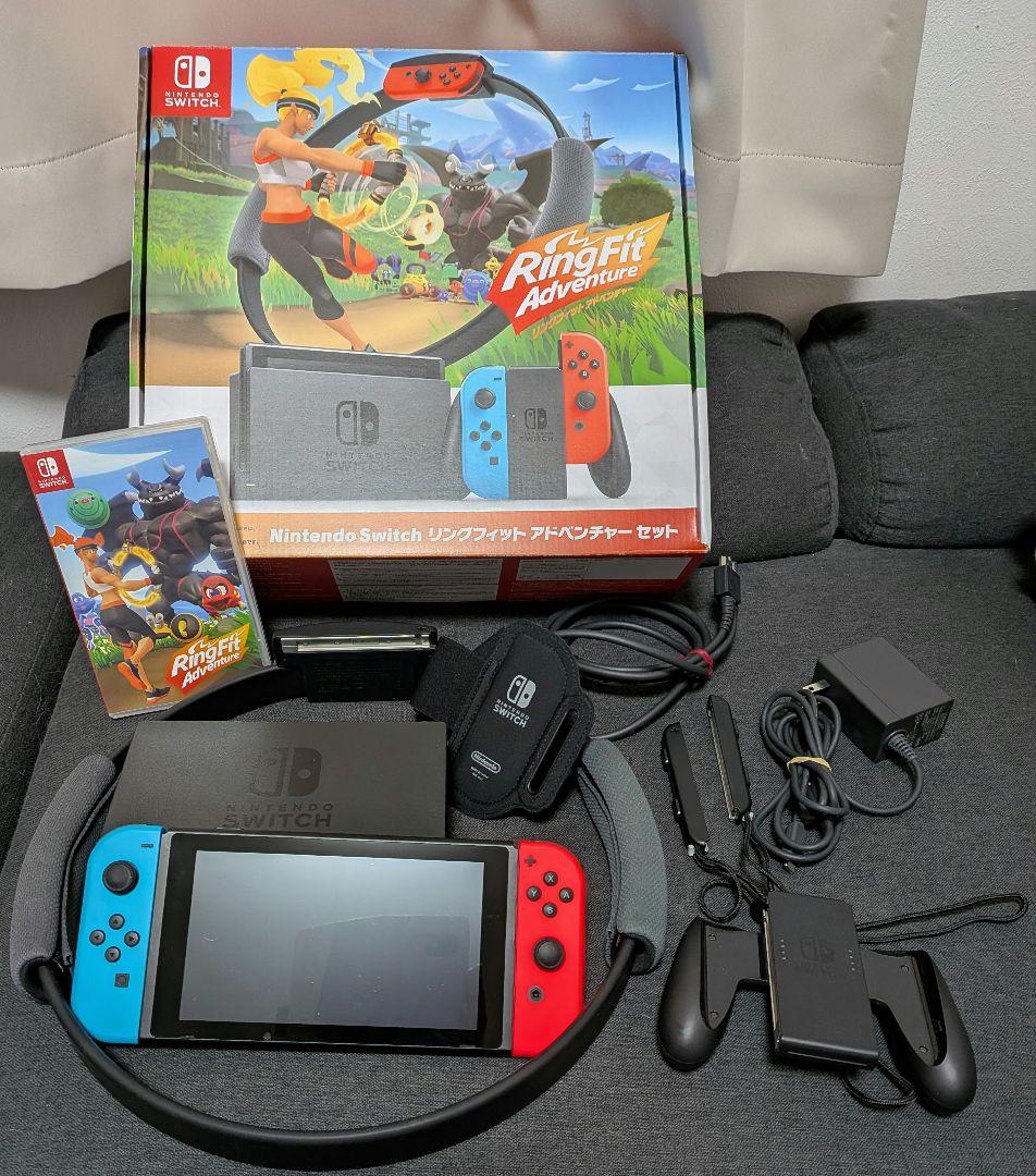 【ソフト付き】Nintendo Switch 本体 リングフィット　セット