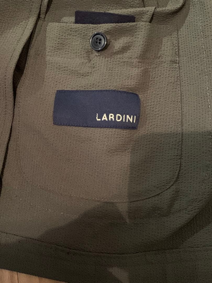 【美品】LARDINI〈ラルディーニ〉春夏スーツ　※仕立て直しあり