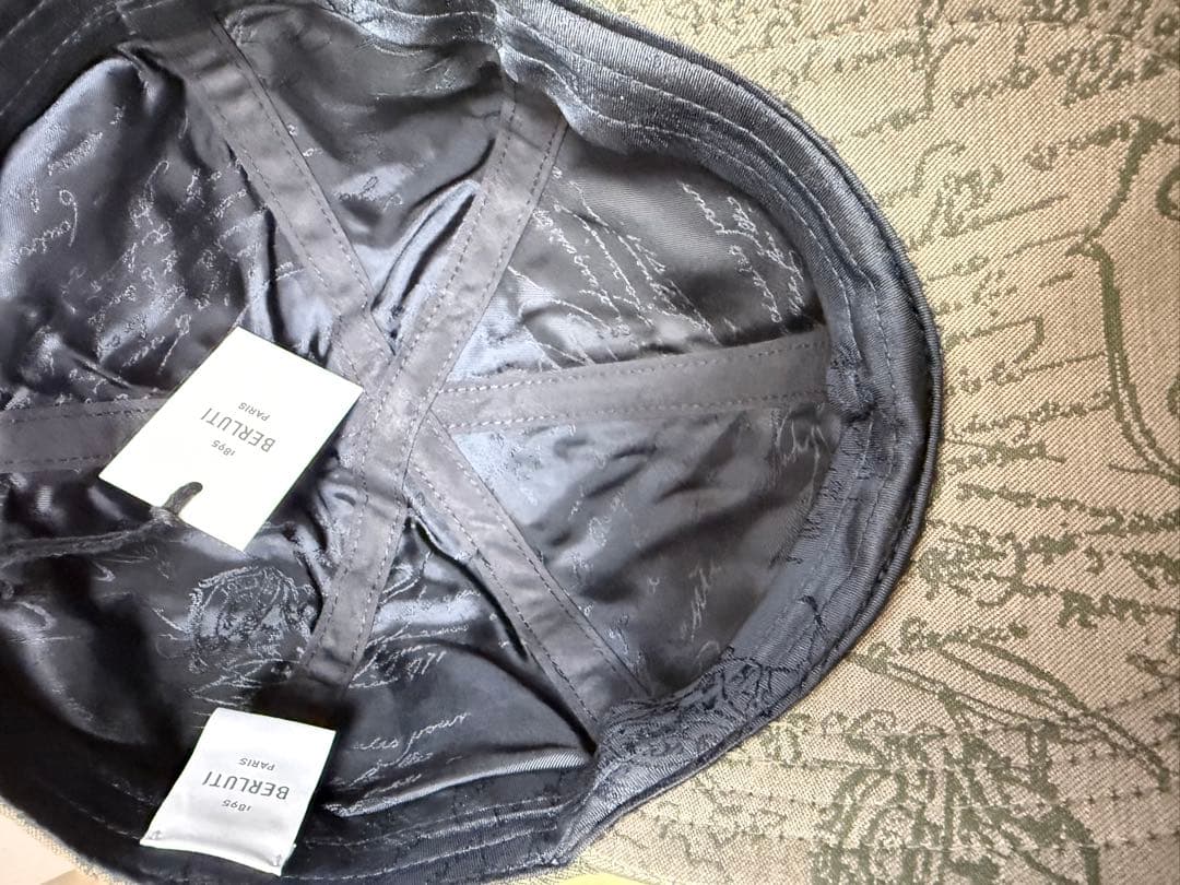 Berluti ベルルッティ キャップ カーキ色