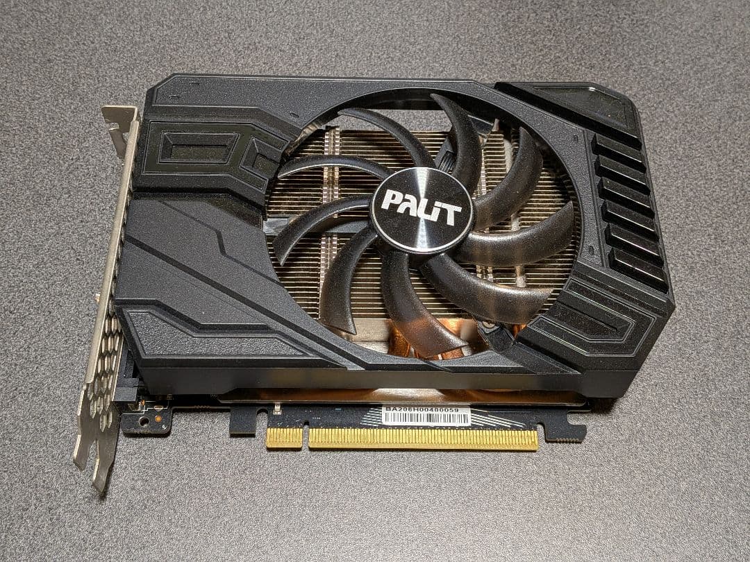 グラフィックボード・グラボ・ビデオカード PALIT GTX 1660 SUPER STORM X 6GB