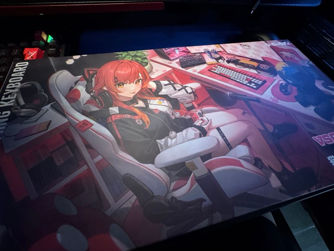 ぶいすぽっ！ VSPO! GEAR 猫汰つな キーボード 訳あり