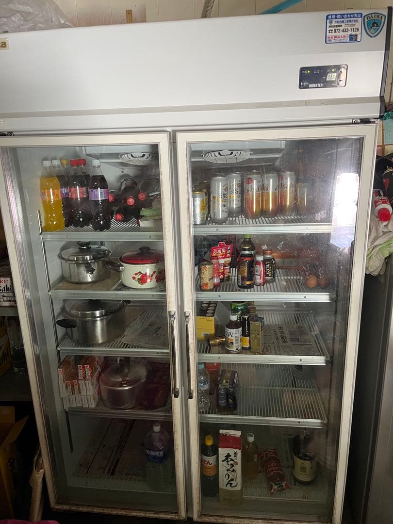 J*0様 業務用冷蔵庫　ショーケース　引き取り限定
