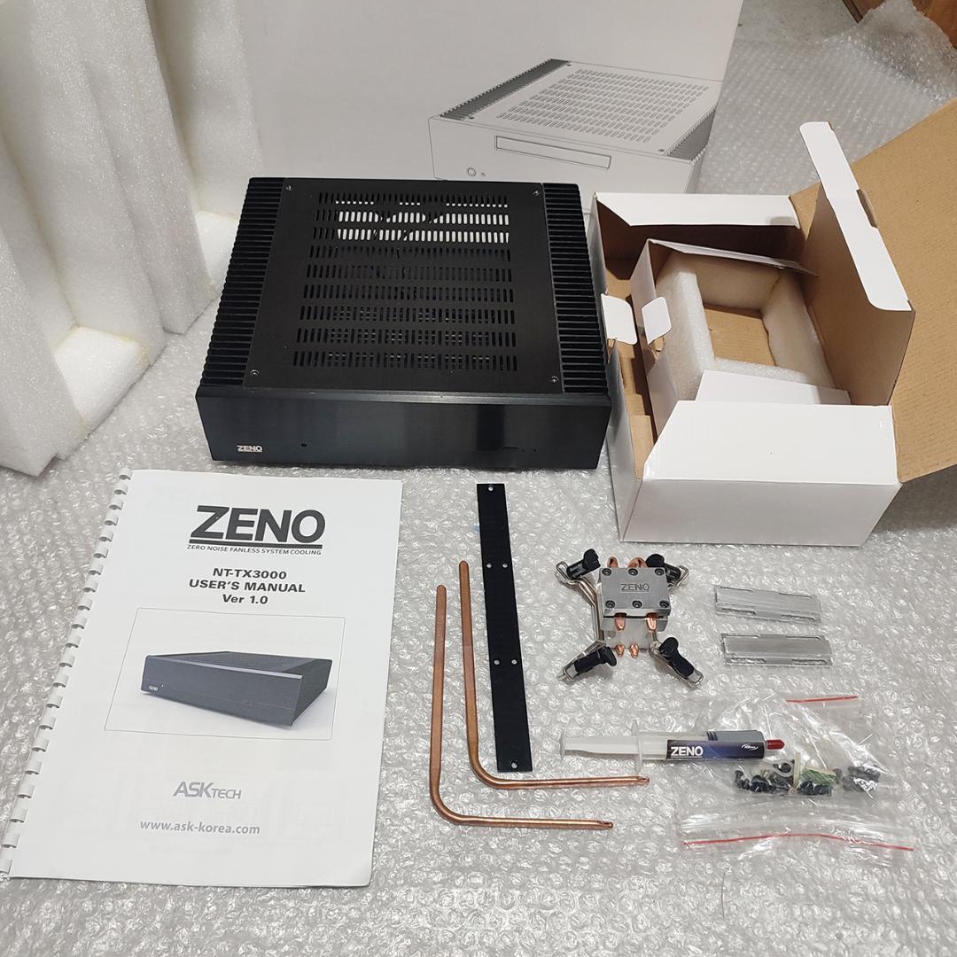 ASKTech NT-TX3000BK Mini-ITX ファンレスケース