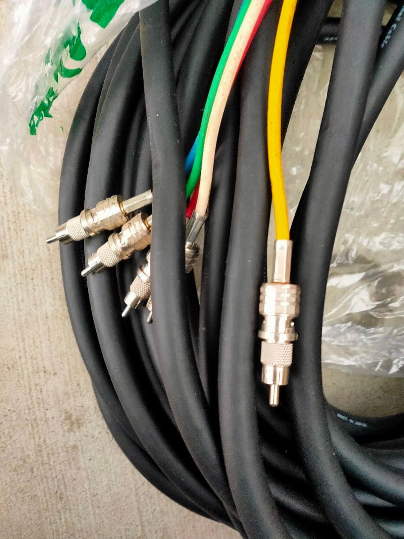 アナログケーブル10m以上？5v-3c