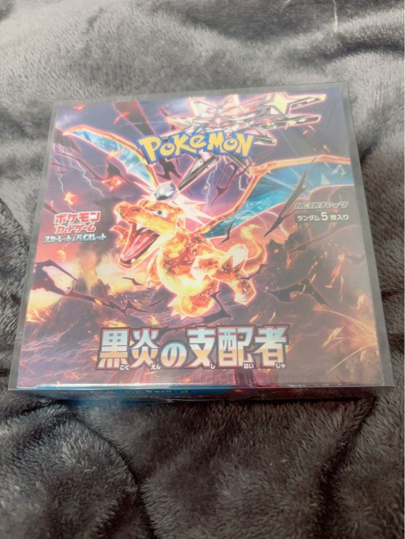 c*4様 ポケモンカードゲーム 黒炎の支配者 ボックス　シュリンク付き