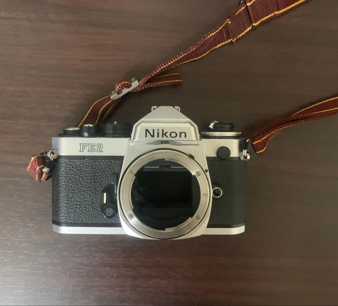 Nikon ニコン FE2 一眼レフカメラ +SIGMAレンズ120-300mm
