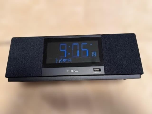 SEIKO セイコー ONKYO SS501K デジタルクロック スピーカー付