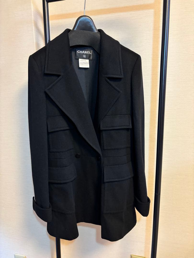 レオンCHANEL ブラック テーラードジャケット値下げ交渉可