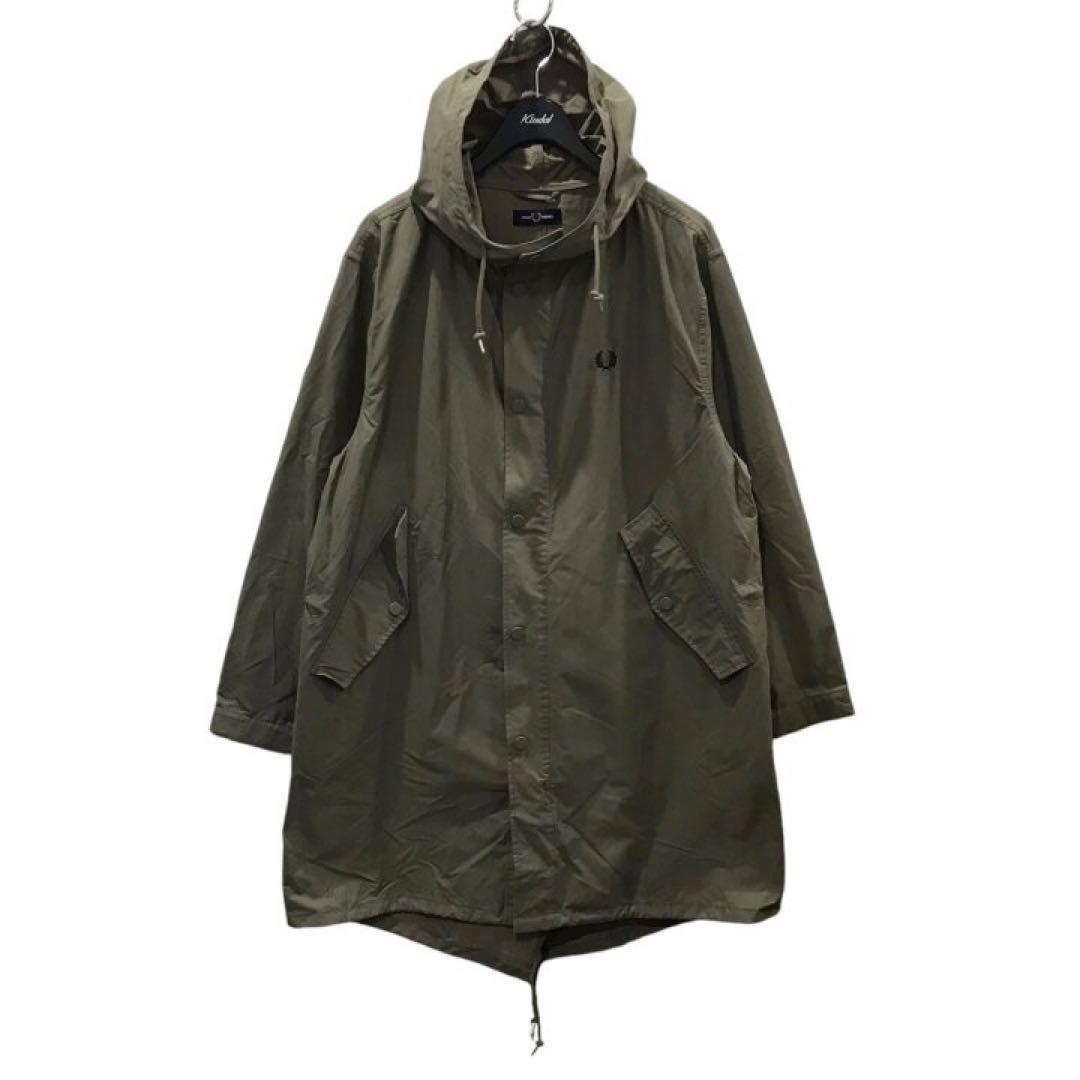 FRED PERRY モッズコート ミリタリー　古着　カーキ