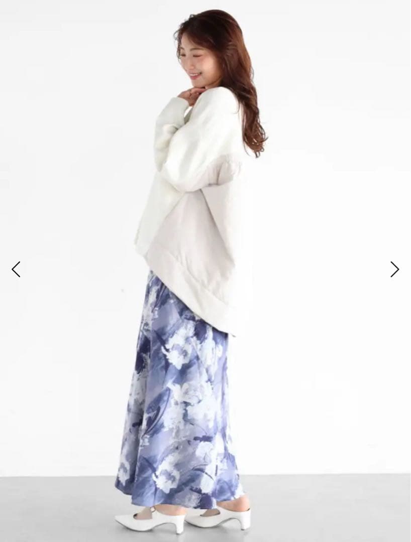 新品未使用タグ付き　vin 異素材ドッキングニットジャケット